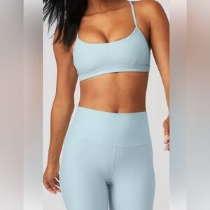 ALO Yoga Airlift Bra in Ice Blue